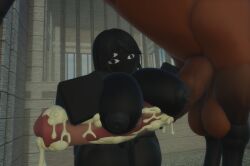 1girls 3d artist_request big_ass big_breasts black_body black_hair black_skin breasts female horse horsecock imminent_sex musk musk_clouds nude penis pussy roblox robloxian smegma source_request tagme thighs zoophilia