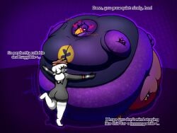 big_breasts blueberry_inflation breasts inflation sinflative sunken_head sunken_limbs thick_thighs wide_hips