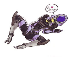 quarian from mass effect by teqa