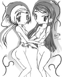 2008 akimoto_komachi dated minazuki_karen nakki-082 pretty_cure small_breasts yes!_precure_5 yuri