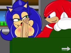 animated blowjob ctrl-z cum cum_on_face doggy_style knuckles_the_echidna mp4 rule_63 sonic_(series) sonic_the_hedgehog sonic_transformed_(series) sonic_transformed_1 sonique_the_hedgehog sound tagme video