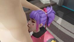 3d animated blowjob blowjob_face blush blushing clothed clothed_female clothing completely_nude completely_nude_male deep_blowjob deepthroat female fortnite fully_clothed fully_clothed_female holding_head looking_up looking_up_at_partner multicolored_hair no_sound nude nude_male office penis pubic_hair tagme tracy_trouble_(fortnite) video