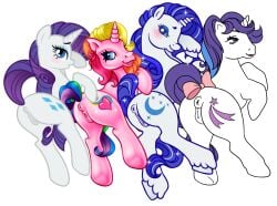 equine equine_anus equine_genitalia equine_pussy friendship_is_magic glory_mlp magic_diamond_glow_mlp mlp_g1 mlp_g2 mlp_g3 mlp_g4 my_little_pony rarity_(mlp) rarity_g3 tagme unicorn wtfponytime