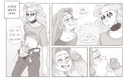 artist_request blowjob brothers comic comic_page dee_(metal_family) gay gay_blowjob gay_domination gay_incest gay_male gay_sex heavy_(metal_family) incest licking licking_penis metal_family tagme tongue tongue_out yaoi