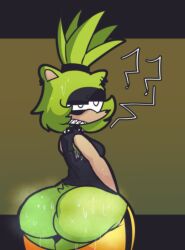 1girls anthro ass_focus big_ass big_butt bubble_ass bubble_butt huge_ass huge_butt lazycumlol musky sega sonic_(series) sonic_the_hedgehog_(series) surge_the_tenrec sweaty tenrec