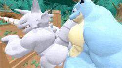 16:9 2boys anal anal_sex animated anthro blastoise gay gay_sex generation_1_pokemon inferno-charz invalid_tag km long_playtime low_res male/male male_only nintendo penetration plow pokemon pokemon_(species) pound rhydon sex widescreen