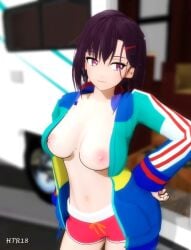 3d breasts htr18 mikazuki_shizuka smile tagme zom_100_zombie_ni_naru_made_ni_shitai_100_no_koto