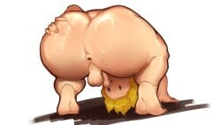 1boy anus ass backsack balls big_ass big_butt blonde_hair butt fat_ass fat_butt huge_ass huge_butt lewd_potato lucas male male_only mother_3 naked nintendo penis solo spread_ass spreading thick_ass thick_butt