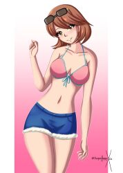 atlus breasts female female_only looking_at_viewer persona persona_3 solo sonicheroxd tagme yukari_takeba