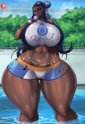 nessa (pokemon) from game freak by cloudybits