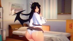 1girls 3d animated chubby chubby_female clapping_buttocks clapping_cheeks fat_ass female filia_(skullgirls) hongcha03 koikatsu mp4 panties pawg peace_sign samson_(skullgirls) short_playtime skirt_up skullgirls smiling sound tagme twerking upskirt video