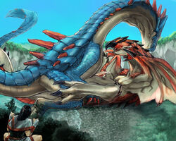 lagiacrus monster_hunter rathalos tagme