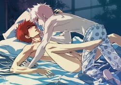 bleach gay hollow hollow_ichigo ichigo_kurosaki male male_only penis yaoi zangetsu