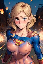 kara danvers from dc by effineffer