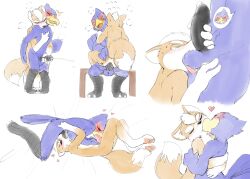 2boys 69_position anal anthro avian ball_suck balls beak bird blue_body blue_feathers blush bodily_fluids colored_sketch cum duo erection falco_lombardi falcon falconid feathers fix fox_mccloud fur gay gay_sex genital_fluids genitals hi_res kissing male male/male male_penetrated male_penetrating male_penetrating_male miau_stuff multiple_images nintendo nude oral orange_body orange_fur orgasm penetration penis reach_around sex sketch star_fox sucking