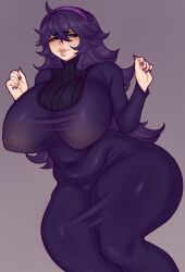 1girls breasts female hex_maniac hips huge_breasts light-skinned_female light_skin mimimows nintendo pokemon pokemon_xy thick_lips thick_thighs thighs tight_clothing voluptuous wide_hips