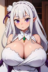 emilia (re:zero) from re:zero kara hajimeru isekai seikatsu
