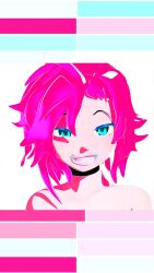 1girls 3d animated blue_eyes bright_colors casual cat_smile choker core dancing female human music naked naked_female nude nude_female pale_skin petite pink_hair pussy red_hair ruby_rose rwby seejaydj small_ass small_breasts sound synced_to_music tagme thin_waist video