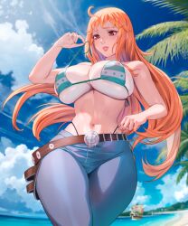 nami (one piece) from one piece by arttoru