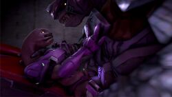 3d_(artwork) age_difference alien anal anal_sex armor asphyxiation bodily_fluids choking digital_media_(artwork) duo forced genitals halo halo_(series) hi_res holding_neck humanoid jiralhanae male male/male microsoft penetration penis questionable_consent saliva sangheili sex sfmsalandit size_difference small_penis smaller_penetrated source_filmmaker xbox_game_studios younger_penetrated