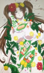 1girls 2017 anime_screencap breasts brown_hair closed_eyes hips large_breasts screencap screenshot sin_nanatsu_no_taizai thick_thighs thighs tnk_(company) wide_hips