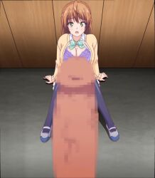 1girls 2020s 2023 20s 2d animated big_penis breasts clothing female hentai kokuhaku...... male nur penis schoolgirl tagme