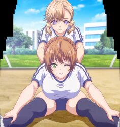 2020s 2023 20s 2d 2girls animated female hentai kokuhaku...... nur tagme
