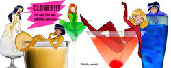 5girls alex_(totally_spies) bodysuit britney_(totally_spies) cherry clover_(totally_spies) dark-skinned_female dark_skin drink drinks female female_only food human inspector97 jpg latina lemon mandy_(totally_spies) mandy_walters multiple_females multiple_girls sam_(totally_spies) sam_simpson text totally_spies