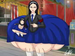 1girls ass ass_bigger_than_head ass_bigger_than_torso ass_body body enormous_ass goodnotgreat growth_academy huge_ass hyper hyper_ass hyper_hips luckyjack020 massive_ass meat_wall_(body_type) plushie plushie-like school_uniform schoolgirl shiori_matsumoto tagme wide_hips