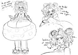 big boobed princess (yobaba) fan art