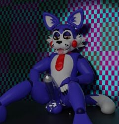 candy_(fnac) domestic_cat five_nights_at_candy's penis tongue_out