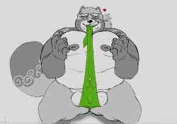 anthro asian_clothing balls belly big_balls bodily_fluids bulge canid canine clothing coyotebbbusted east_asian_clothing fundoshi genital_fluids genital_outline genitals grin gyobu japanese_clothing lifewonders male mammal moobs nipples one_eye_closed overweight penis_outline precum precum_through_clothing raccoon_dog smile solo tanuki tokyo_afterschool_summoners underwear wet wet_clothing wink