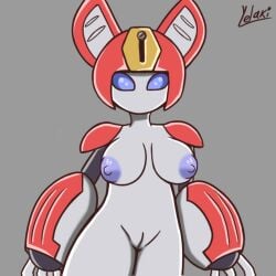 cat_humanoid female female_only fembot medabots medarot nude_female peppercat robot_girl robot_humanoid yelaki