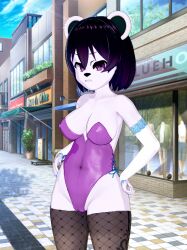 anthro female female_protagonist freedom_planet freedom_planet_2 hypertails12 koikatsu looking_at_viewer neera_li panda video_games