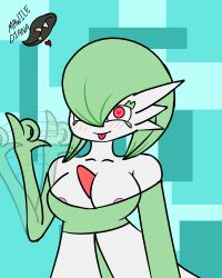 creatures_(company) diana_roel female game_freak gardevoir gen_3_pokemon generation_3_pokemon green_hair mawilediana nintendo pokémon_(species) pokemon pokemon_(species) pokemon_rse red_eyes solo