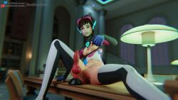 1girls 3d 3d_model 3eedeebee blender d.va dildo dildo_sitting dog_dildo female fit fit_female knot knotted_dildo nipples open_legs overwatch overwatch_2 pussy sex_toy shaved_pussy sitting small_breasts small_tits solo spread_legs