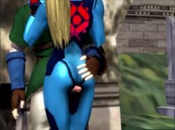 1boy 1girls 2000s_and_2010s_style 3d animated ass ass_grab blonde_hair couple crossover grabbing grabbing_ass hands_on_ass kissing link link_(twilight_princess) love making_out metroid nintendo no_sound reward samus_aran sex sfm source_filmmaker straight super_smash_bros. tagme the_legend_of_zelda thigh_sex thighs video zero_suit zero_suit_samus