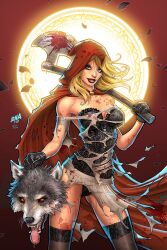 big_bad_wolf david_nakayama little_red_riding_hood red_riding_hood tagme werewolf_hunter