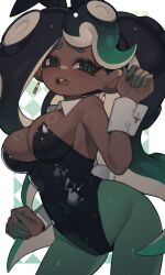 alternate_costume breasts female female_only marina_(splatoon) nintendo prat_rat solo splatoon splatoon_(series) splatoon_2 tagme