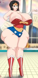 wonder woman from dc by ultiblackfire