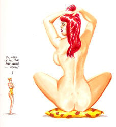 cave_girl cavegirl cavewoman cheetah_(dc) dc_comics giantess giganta joe_gravel priscilla_rich wonder_woman_(series)