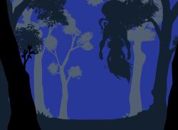 absurd_res alternate_version_available castlevania castlevania:_order_of_ecclesia dominant_intersex female implied_sex intersex interspecies konami monster monster_on_female nayaase_beleguii nominon outdoor_sex outdoors shanoa silhouette silhouette_sex silhouetted_body submissive_female tentacle tentacle_sex