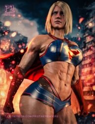 3d abs ass big_ass big_breasts blonde_hair blue_eyes breasts curvy dc dc_comics female full_color injustice_2 kara_danvers kara_zor-el large_breasts legs muscular muscular_female muscular_legs no_penetration no_sex pristinerenders solo solo_female supergirl supergirl_(injustice) superhero_costume superheroine superman_(series) thick thick_thighs vascular