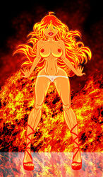 1girls areola areolae bloom_(winx_club) breasts cleavage dark_bloom eyeshadow fire fire_hair ginger high_heels hourglass_figure lipstick long_hair looking_at_viewer makeup muscles muscular navel nipples panties pubic_hair pussy rainbow_(animation_studio) red_hair see-through see-through_panties solo teenager thin_waist voluptuous wide_hips winx_club yellow_eyes zfive