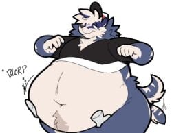 1boy 2024 badger badger_boy belly belly_overhang belly_rub bhm big_belly bubble_butt disembodied_hand fat fat_anthro fat_belly fat_fetish fat_male fat_man fat_thighs fatfur furry huge_belly morbidly_obese morbidly_obese_anthro morbidly_obese_male obese obese_anthro obese_male orvideuhoh overweight overweight_anthro overweight_male rubbing_belly ssbhm tail_wagging thick_thighs thighs warren_(orvideuhoh) weight_gain wide_hips