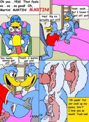 anthro blonde_hair blue_body blue_fur bodily_fluids breasts brother_(lore) brother_and_sister_(lore) closed_eyes clothed clothing comic cunnilingus english_text female female_penetrated fur genital_fluids group hair incest_(lore) kthanid_(artist) male male/female male_penetrating male_penetrating_female mammal martin_mink mink monica_(rutwell) monotreme mustelid musteline nipples nude oral page_10 page_number panties_around_ankle penetration penile penile_penetration penis_in_pussy platypus rutwell_forest sex sheila_platypus shelby_platypus sibling_(lore) sister_(lore) tail text topless true_musteline twincest_(lore) twins_(lore) vaginal_fluids vaginal_penetration white_body white_fur yellow_tail