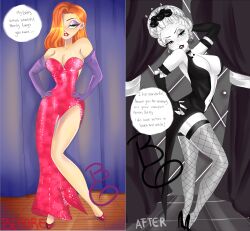 jessica rabbit from who framed roger rabbit by blackcatnyaa