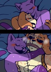 anthro anthro_on_anthro anthro_only catnap_(poppy_playtime) critters_(poppy_playtime) dogday_(poppy_playtime) furry furry_only no_humans poppy_playtime poppy_playtime_(chapter_3) saku1saya sex sleeping smiling_critters tagme