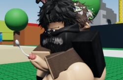 2boys 3d amiio anal big_ass cum cumshot ejaculation femboy from_behind gay hugging_from_behind masturbating masturbation roblox roblox_avatar roblox_game robloxian self_upload thighhighs