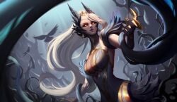 1girls coven_zyra coven_zyra_prestige_edition eclipse_series female female_focus female_only league_of_legends prestige_skin unstable_anomaly zyra